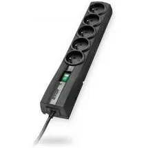 Ever Steckdosenleiste 3 m Schwarz 5 St.