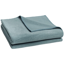 Zoeppritz Soft-Fleece Decke 160 x 200 cm denim