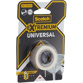 Scotch Extremium Universal Klebeband (9.50 mm x 3 m,