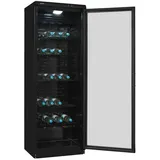 Exquisit GKS350-1-GT-280D Getränkekühlschrank (320 l, 1730 mm hoch, Schwarz)