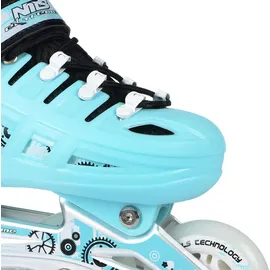 Nils Extreme 4-in-1 Mint NH10905 Verstellbarer Multi-Skate für Straße und Eis - Türkis - 35-38