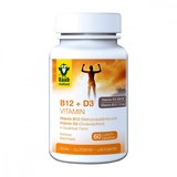 Raab Vitalfood Vitamin B12 + D3 Lutschtabletten 60 St.