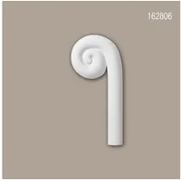 Profhome 162806 Dekorelement Stuck Ornament Stil Art Déco Weiß