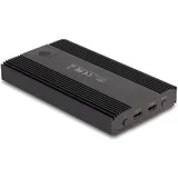DeLock Externes Gehäuse USB 20 Gbps für 2 x M.2 NVMe PCIe SSD mit USB Type-C Buchse und RAID - werkzeugfrei