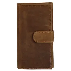 Geldbörse BAGAN, braun, Leder, vintage, klassisch, Kleinlederwaren, echt Leder