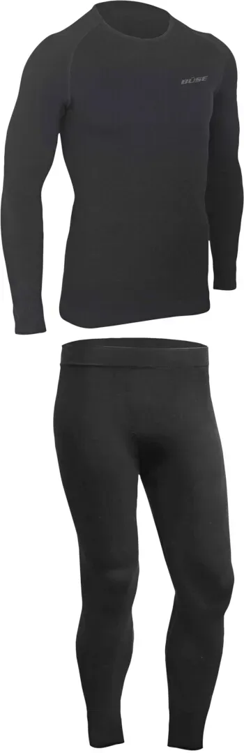Büse 3D Comfort Funktionswäsche Set, schwarz, Größe 2XL für Männer