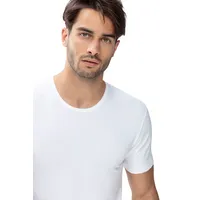 MEY Unterziehshirt "Dry Cotton", Herren, Gr. 6L, N-Gr, weiß, Single Jersey, Obermaterial: 57% Baumwolle, 38% Polyester, 5% Elasthan, unifarben, normal, Rundhals, Unterhemden, mit Rundhalsausschnitt, Topseller