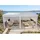 Mendler Pergola MCW-L46 mit Seitenwand Weiß 11 cm Alu-Gestell 3 x 6 m