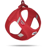 Curli Vest Harness curli Clasp Softshell Red 3XS