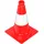 Schake Leitkegel 32,0 cm Rot/Weiß