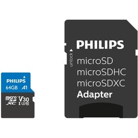 Philips microSDXC Ultra Pro 64GB Class 10 UHS-I V30