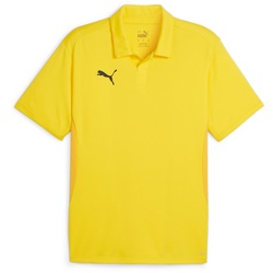 PUMA teamGOAL Poloshirt Herren 07 - faster yellow/puma black/sport yellow XL