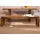 MASSIVMOEBEL24.DE Holzbank Sydney Braun 178 x 35 x 45 cm
