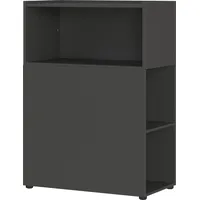 Germania Raumteiler Mailand 80 x 44 x 112 cm Grau