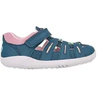 Bobux Kid+ Summit Sandals - Wanderexperten - Kindersandalen mit Riemen, Tidal Teal Pink Diamond Multi, 27 EU - 27 EU