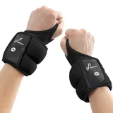 Sportneer 2er Set Gewichtsmanschetten mit Daumenschlaufen Zwei Feste Modi Handgelenk Gewichte für Arme Wrist Weights für Fitnessstudio, Bewegung, Laufen, Joggen