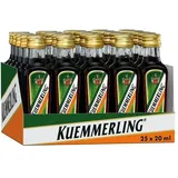 100 Fläschen Kümmerling a 0,02L 35% Kräuterlikör Orginal Glas