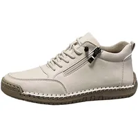 Montela Schuhe Damen Orthopädische Sneakers Herren Schmerzfreie Lederschuhe Komfortable Atmungsaktive Barfußschuhe Wasserdicht Laufschuhe Stützende Barfuss Freizeitschuhe Leichte Sportschuhe - 40 EU