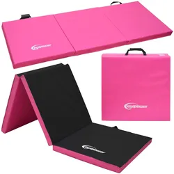 180x60 Klappbare Gymnastikmatte - 5cm dicke Turnmatte Kinder - Weichbodenmatte