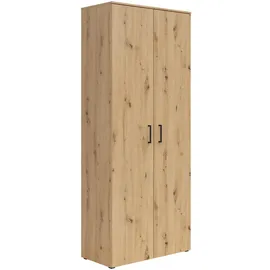 milino Mehrzweckschrank 80 x 195 x 40 cm Eiche Artisan
