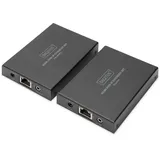 Digitus HDMI KVM IP Extender Set 150 m Schwarz