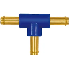 Riegler T-Schlauchverbindungsstutzen, für Schlauch LW 6 mm, Messing/POM