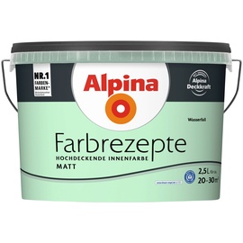 Alpina Farbrezepte Innenfarbe 2,5 l wasserfall