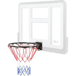 Basketballkorb Nils ODKR2S weiß|rot No Size