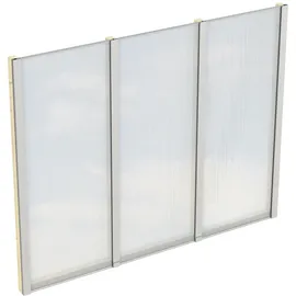 SKANHOLZ Seitenwand 255 x 200 cm beige