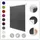 Lichtblick Thermo-Rollo Klemmfix 80 x 150 cm anthrazit