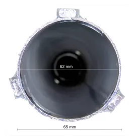 Schneider Bodenhülse Stahl 50 cm Silber