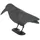 Esschert Design Vogelschreck Krähe 12,9 x 36,2 x 22,2 cm Schwarz