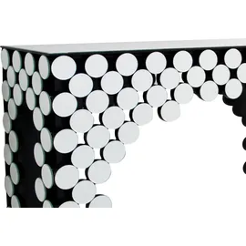 SalesFever Designer Konsole Konsolentisch 111x35,5x92 cm silber
