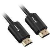 Sharkoon HDMI-Kabel 1 m Schwarz