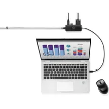 HP USB-C Travel Hub G2 (USB-C, Dockingstation - USB Hub, Schwarz