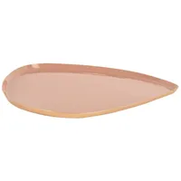 Present Time Tablett, Metall rosa
