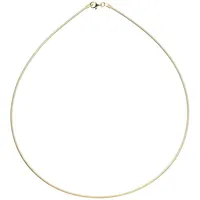 Ostsee-Schmuck Halsreif Omega 1,4 mm Gold