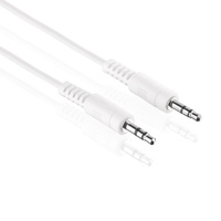 HDSupply 3.5mm M/M 2m Audio-Kabel Weiß