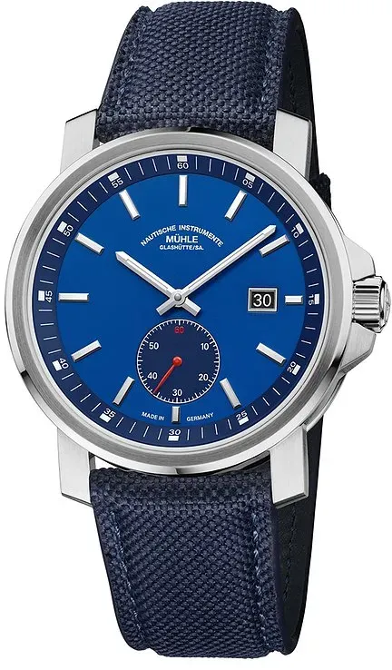 Mühle-Glashütte Herrenuhr 29er Big Kleine Sekunde M1-25-82-CB-IV - silber