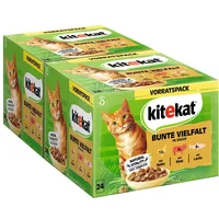 Kitekat Bunte Vielfalt in Sauce 2 x 24 x