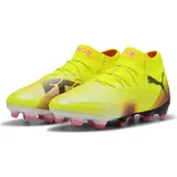 Puma Future 8 Ultimate FG Fußballschuhe - Yellow Alert / Black / Sun Struck - EU 39