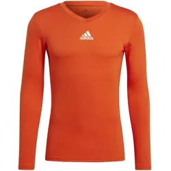 adidas Team Base langarm Funktionsshirt Herren GN7508 - team orange M