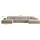Fun Möbel Eckcouch Stoff 2-Sitzer Beige