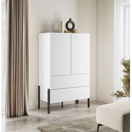 OTTO home Wäscheschrank Jukon 90 x 150 x 50 cm Weiß