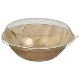 Papstar Palmblatt-Schale eckig beige 5 cm x 14 cm x 20 cm 400 ml 10-teiliges Set
