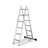 Alu-Vario-Klappleiter 2 x 5 Sprossen (3170105)
