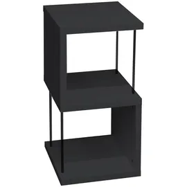 58 aufm Kessel Bücherregal 33 x 33 x 65 cm Anthrazit