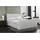 Kaiser Boxspringbett Mit Bettkasten Und Matratze + Topper Lila Stof Puente Silber 120x200 Cm