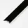 Alfer Abschluss-Profil 1 m, 32 x 12.5 mm Alu eloxiert gebürstet schwarz