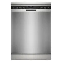 Siemens iQ500 SN25EI13CE, Freistehend, Standardgröße (60 cm), Silber, Schwarz, Edelstahl, 14 Maßgedecke